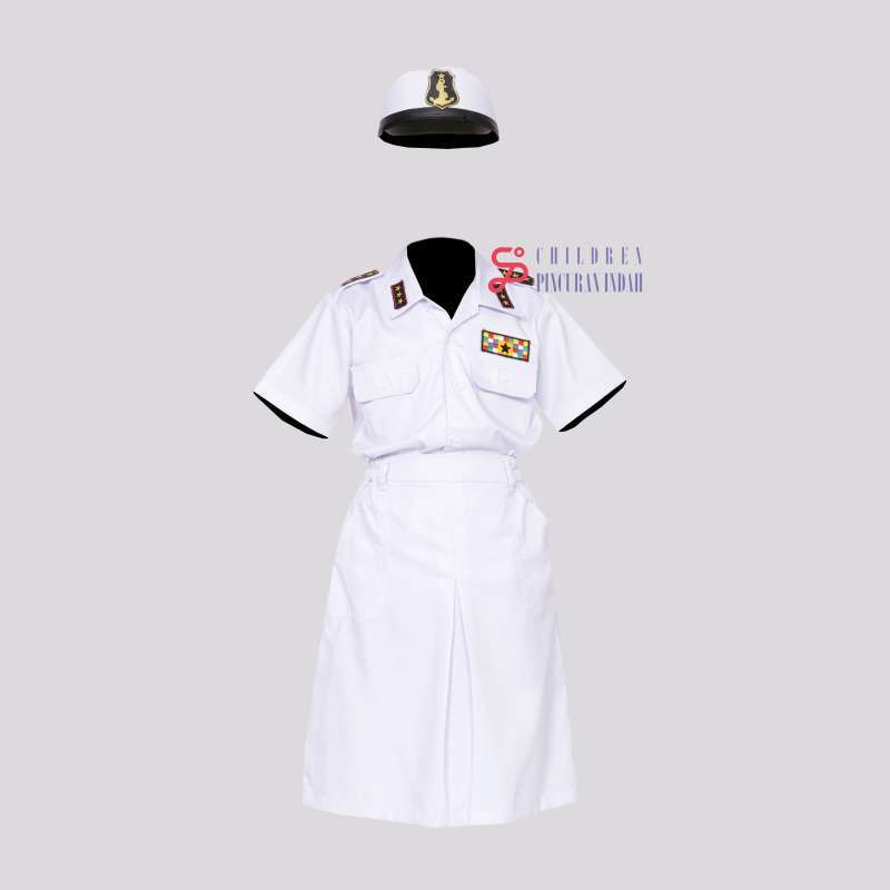 Jual Children Pincuran Indah Baju Profesi Angkatan Laut Wanita Pendek Terbaru Juni 2021 Blibli
