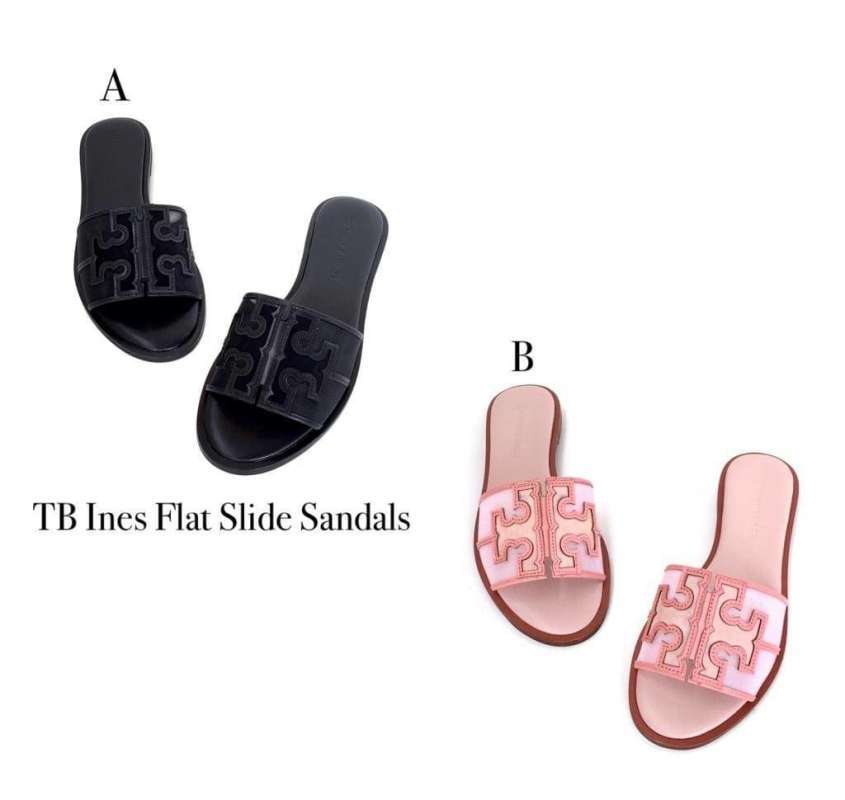 ines flat slide sandals