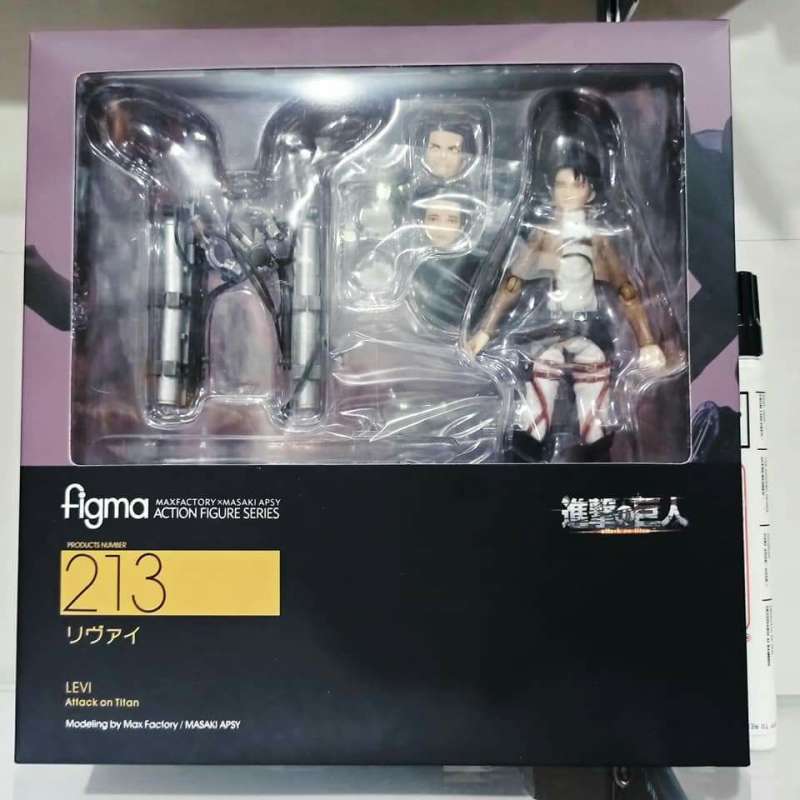 Jual Mainan action figure Figma levi Figma 213 Full artikulasi