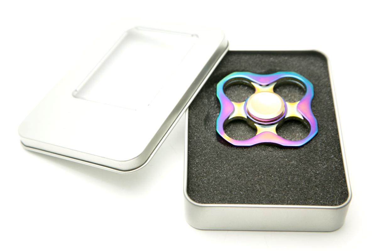 Jual Han Corsair Titanium Rainbow Fidget Spinner Muticolor Online November 2020 Blibli
