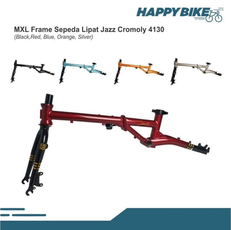 Frame chromoly sepeda lipat deals