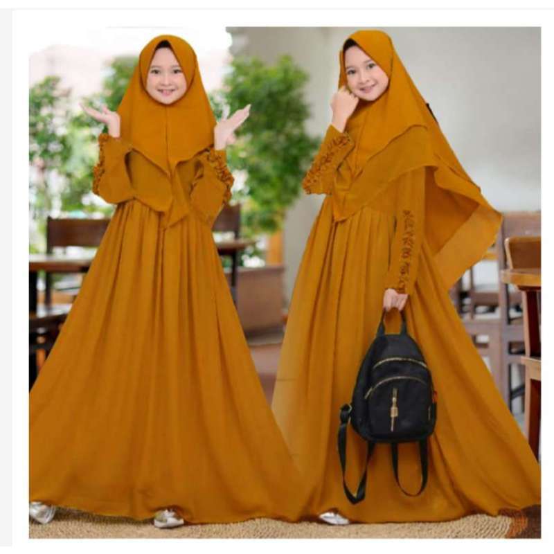 Jual Gamis Anak Usia 12 14 Tahun Aiza Murah Juni 2021 Blibli