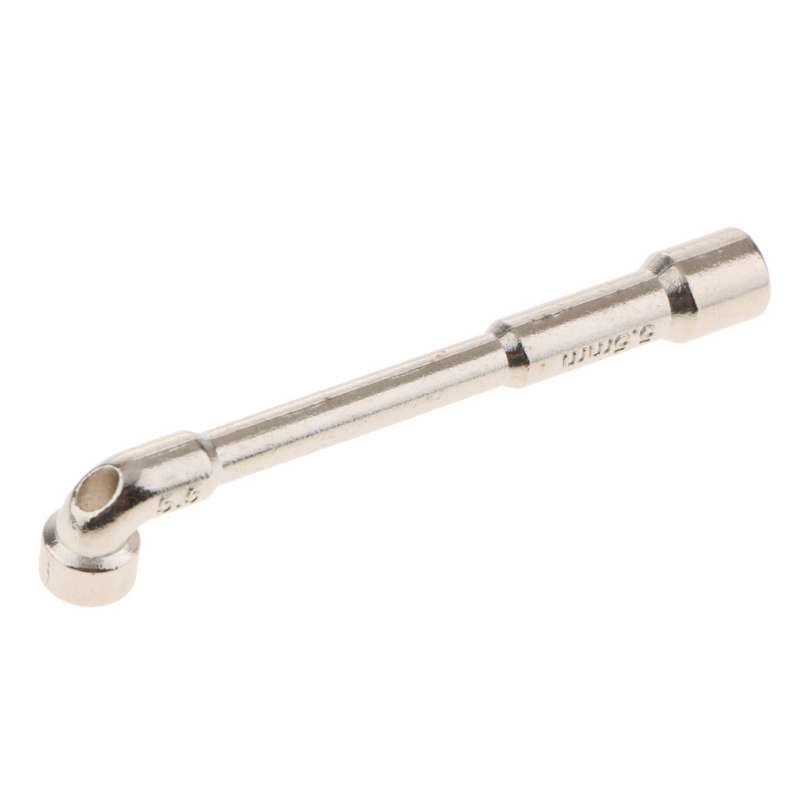2pcs 5.5mm L Type Angled Socket Wrench Chrome Plating Tool Portable 