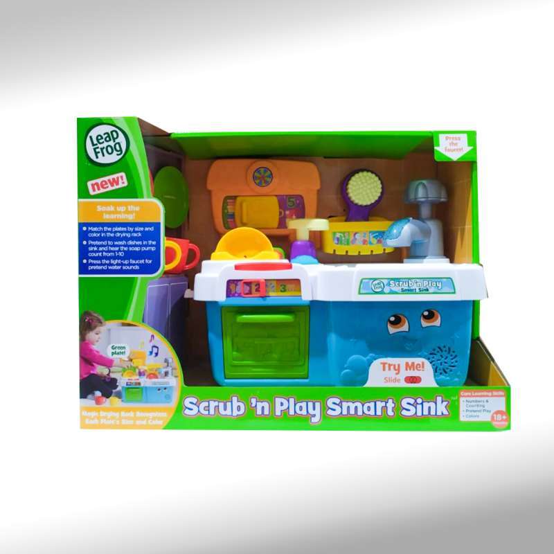 leapfrog scrub and play smart sink