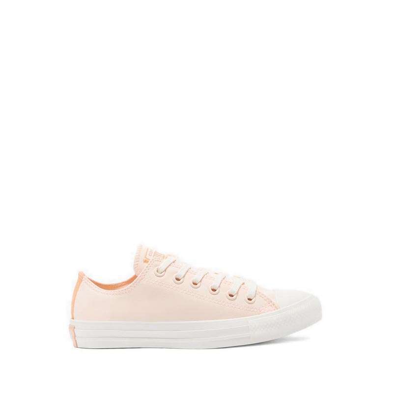 Peached canvas deals converse