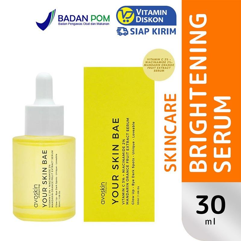 Avoskin Your Skin Bae Serum Vitamin C 3 Niacinamide 2 Mandarin Orange Fruit Extract Serum 30 Ml Terbaru Juli 2021 Harga Murah Kualitas Terjamin Blibli