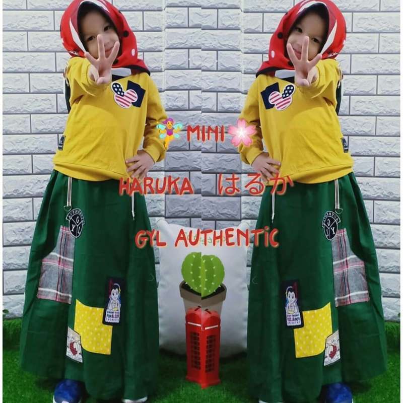 Jual Fashion Muslim Pakaian Muslim Anak Haruka Set Kids Baju Setelan Anak Perempuan Baju Anak Kekinian Terbaru Juni 2021 Blibli
