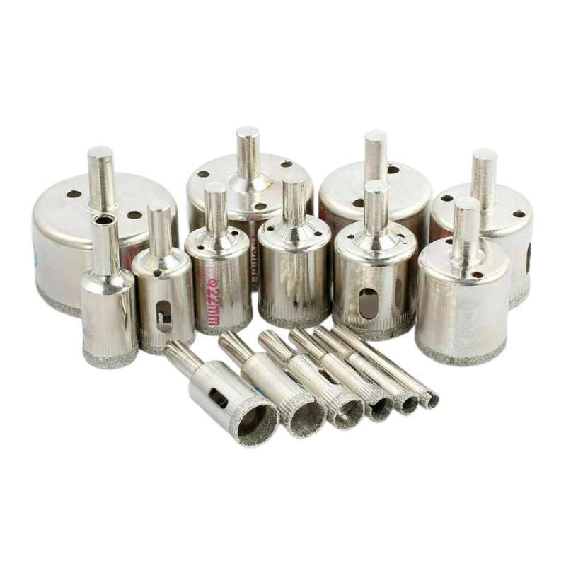 Promo 16Pcs Diamond Holesaw set Holes 