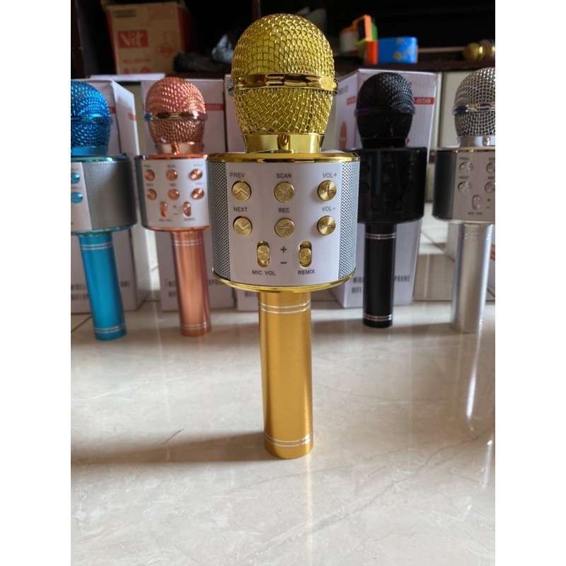 Jual Microphone Wireless Wster WS 858 Original 100 Mic Bluetooth