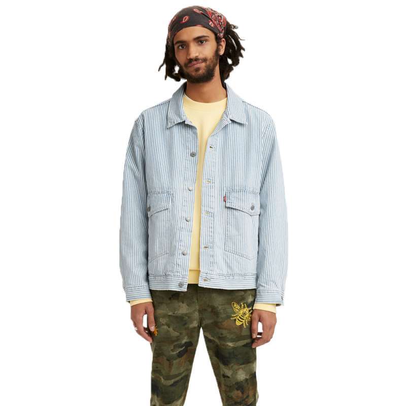 Promo Levi's At Work Trucker Railroad 