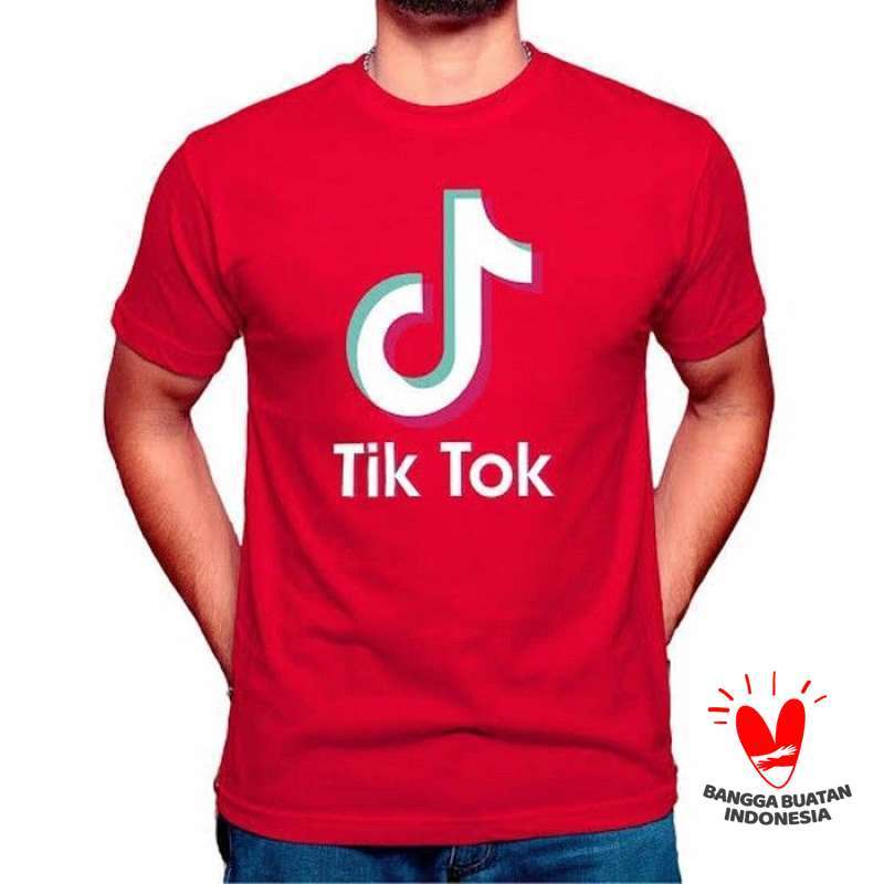 Promo KAOS TIK TOK TIKTOK BAJU TSHIRT 