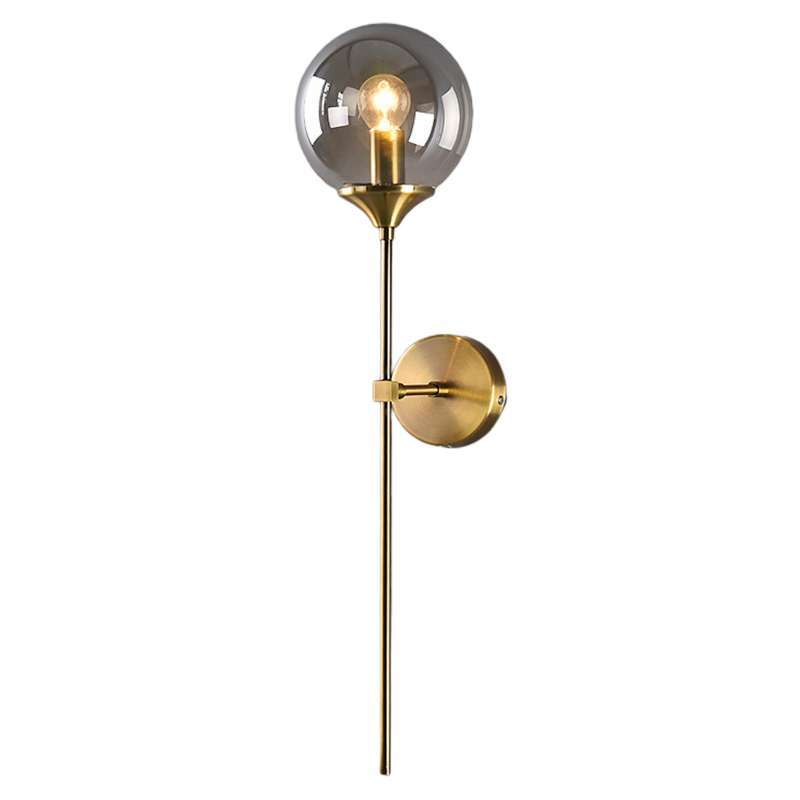 Promo Gold Wall Sconce Lighting Modern Indoor Lights With E14 Base Smoke Gray Di Er Homyl China Blibli Wall Sconce Lighting Modern Indoor, Led Sconce Light Indoor