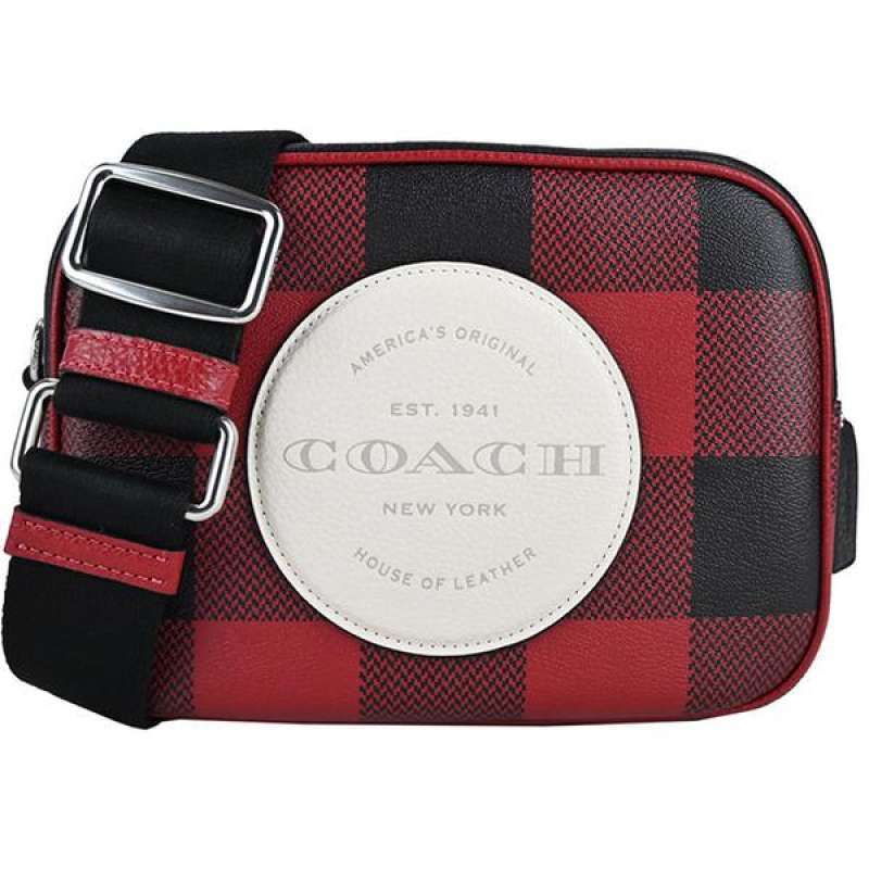 Jual Coachcoach Embossed Logo Scottish Print Crossbody Bag Miniblack X Red Terbaru Desember 2021 Harga Murah - Kualitas Terjamin - Blibli