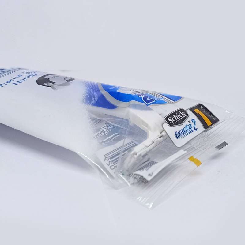 Jual Schick Exacta 2 Reguler Hanger Biru Precise Shave For Normal Skin Terbaru Juni 2021 Blibli