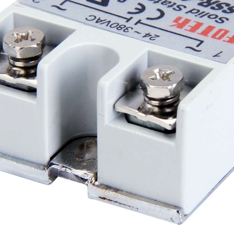 SSR-40VA 24-380VAC Metal Base Resistance Voltage w Regulator Solid State Relay 