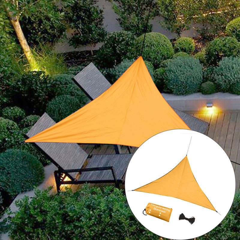 6.5' Triangle Sand Sun Shade Canopy 