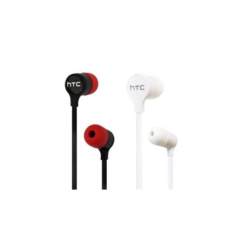 taitra htc original manufacturer stereo new version in ear on cord control 3 5mm white earphone comes with free 2 pairs earphone cover