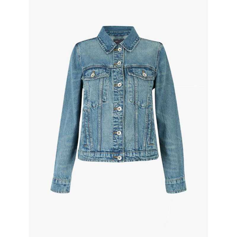 Button Detailed Denim Jacket di Seller 