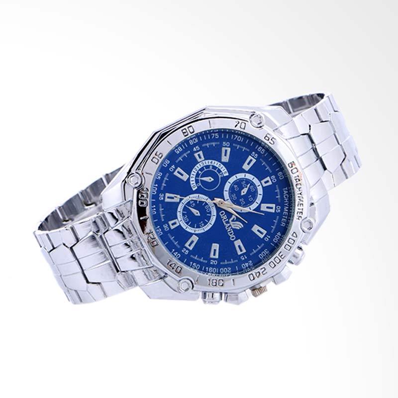 Jual Daily Deals Orlando Fashion Man Watch Tachymeter Jam Tangan