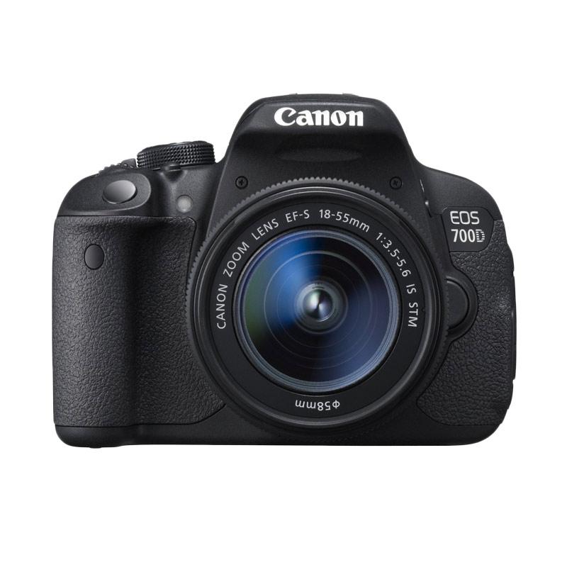 Canon EOS 700D KIT 18-55MM IS STM RESMI + SANDISK SD ULTRA 16GB + S. GUARD + FILTER UV