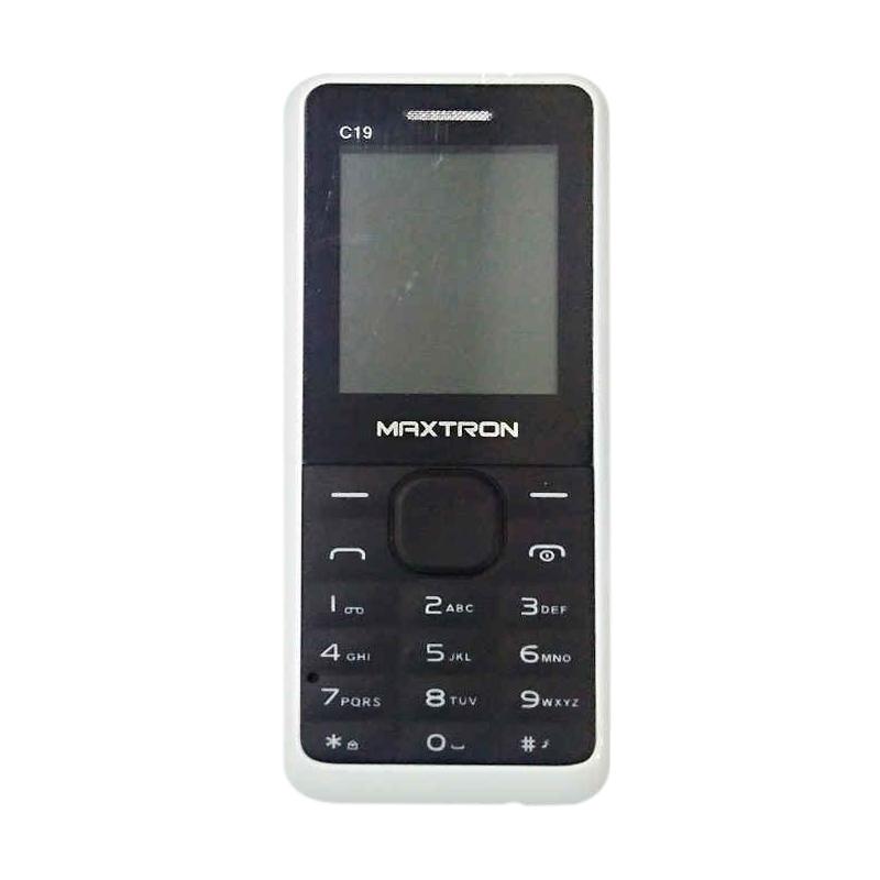 Maxtron C19 Handphone - Putih [16 MB]
