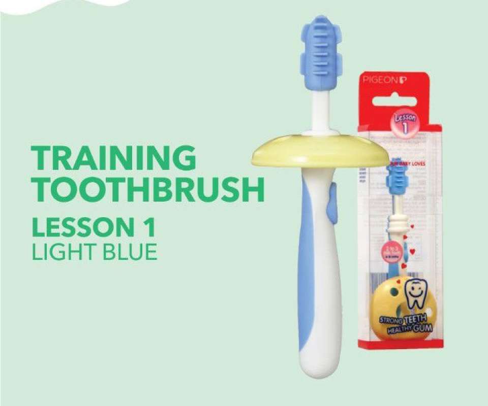 Pigeon toothbrush best sale lesson 1