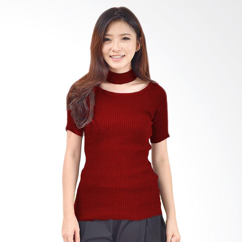 Jual Jfashion Korean Style HighNeck 
