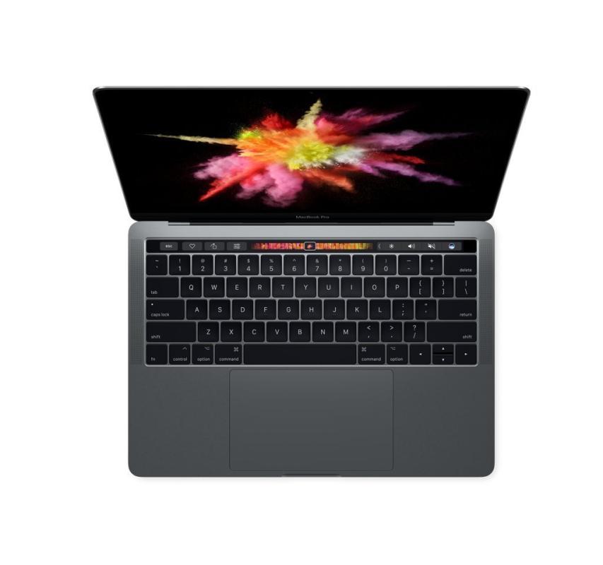 ICT 2017 - Apple MacBook Pro MPXW2ID-A Notebook - Space Gray [13 Inch/ Retina/ Touch Bar/ 3.1GHz Intel Core i5 Dual Core/ 8GB RAM/ 512GB SSD/ Newest Version]