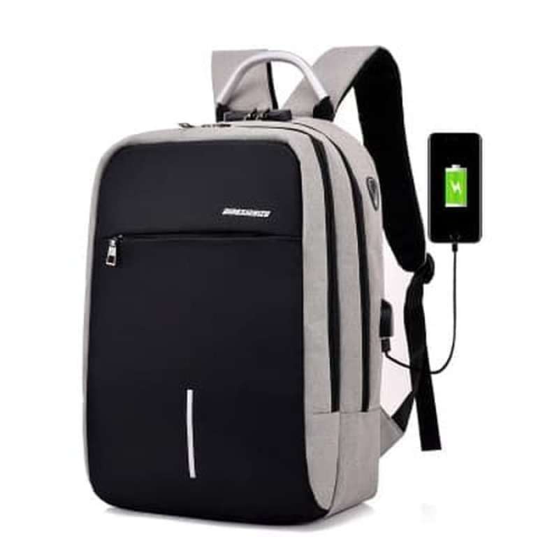 Promo Tas Ransel USB port charger,Smart 
