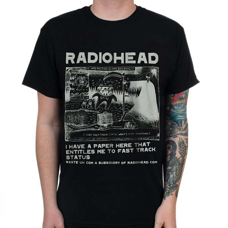 radiohead shirts