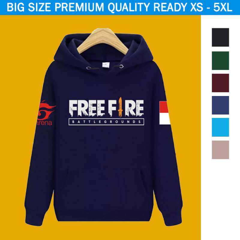 Jaket hoodie deals free fire