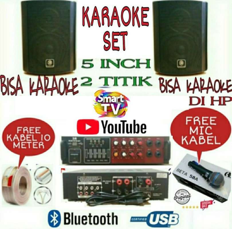 Paket Sound Karaoke Set Mini Bisa Di Smart Tv Dan Hp Android Bluetooth Terbaru Agustus 2021 Harga Murah Kualitas Terjamin Blibli