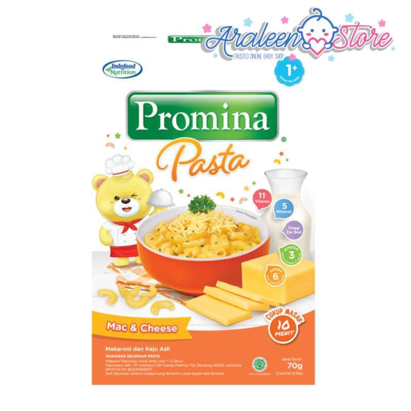 Jual Promina Pasta Mac Cheese 1 Tahun Pasta Mpasi 70 Gr Online April 2021 Blibli