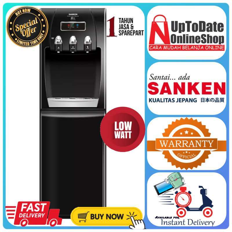 Dispenser bottom outlet loading low watt
