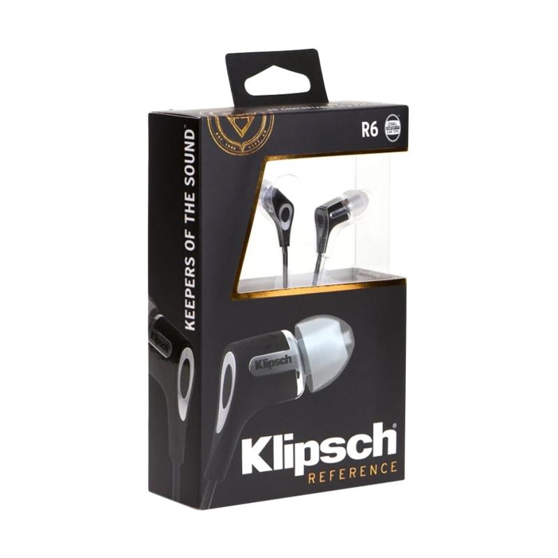 Klipsch R6i In-Ear Headphones - Hitam 