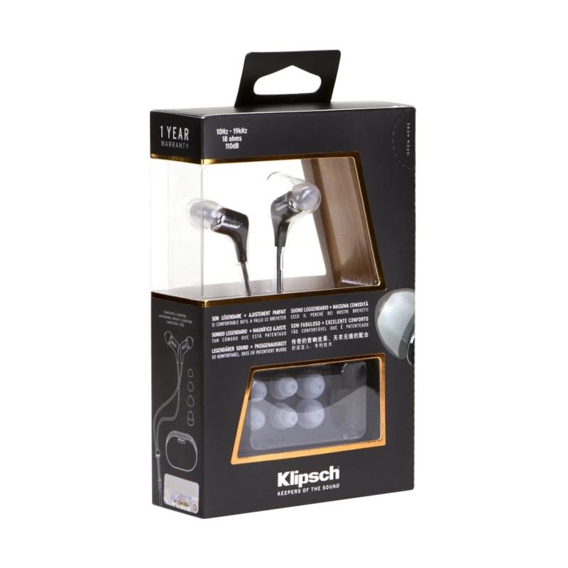 Klipsch R6i In-Ear Headphones - Hitam 