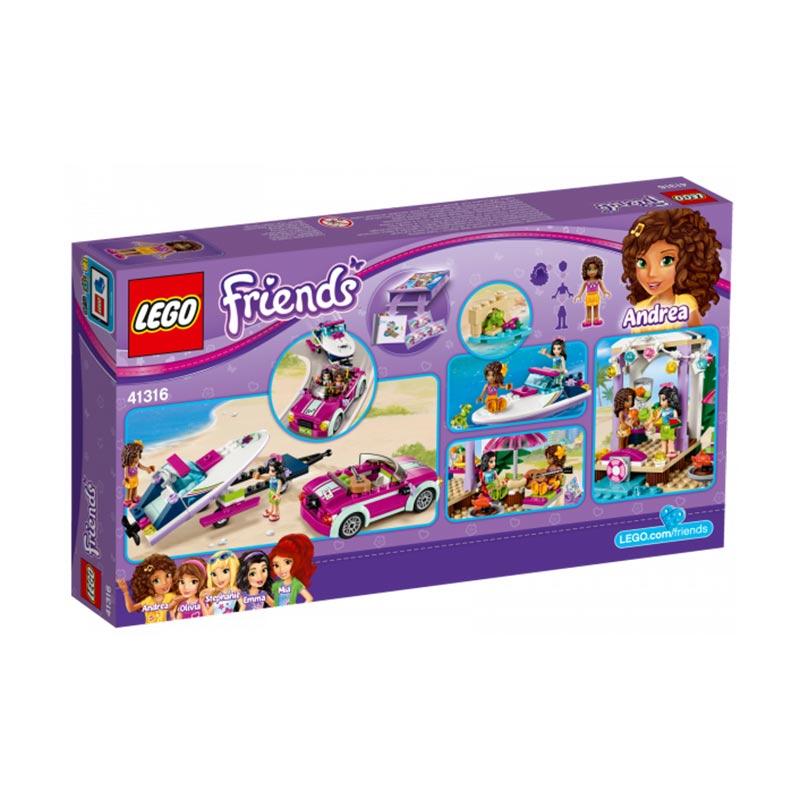 Promo Lego Friends 41316 Andrea s Speedboat Transporter Mainan Blocks Diskon 21 Di Seller Star Bricks Store Mojosongo Kota Surakarta solo Blibli