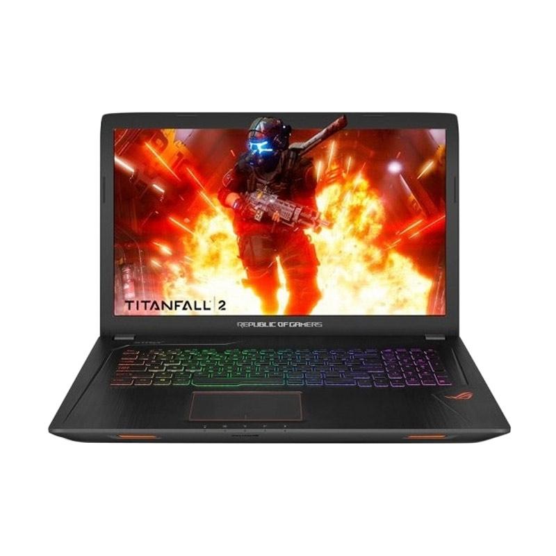 Asus Rog Strix GL753VD-GC146T Notebook - Black [i7-7700HQ/8GB/128GB SSD+1TB/GTX1050M-4GB/17.3 Inch FHD/Win 10]