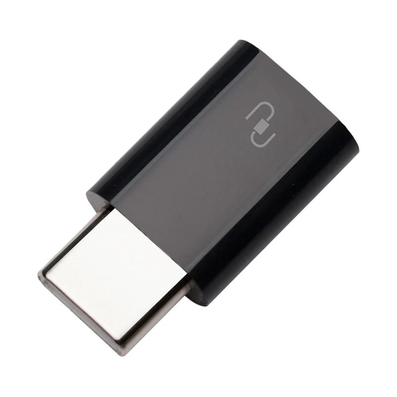 Jual Xiaomi Original Adapter Type C Converter Micro Usb 3 1 To Type C Black Online September 2020 Blibli Com