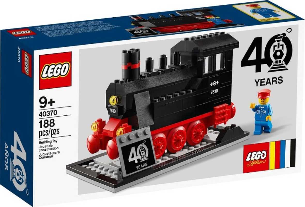 Promo LEGO 40370 Trains 40th 
