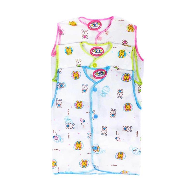 Dapatkan Luvita Baju Bayi Lengan Pendek Motif Newborn 3 Pcs Olshop Source · Luvita Baju Bayi