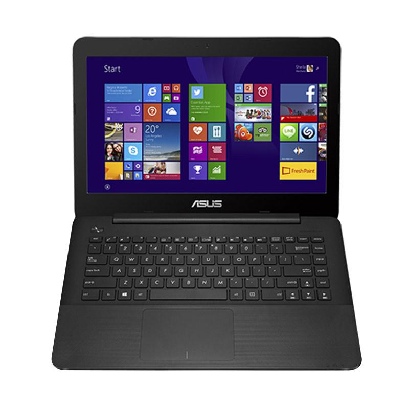 LAPTOP Asus X454YA-EX101D Black AMD E1 7010 HARDISK 500GB LAYAR 14 INC + BONUS TAS LAPTOP