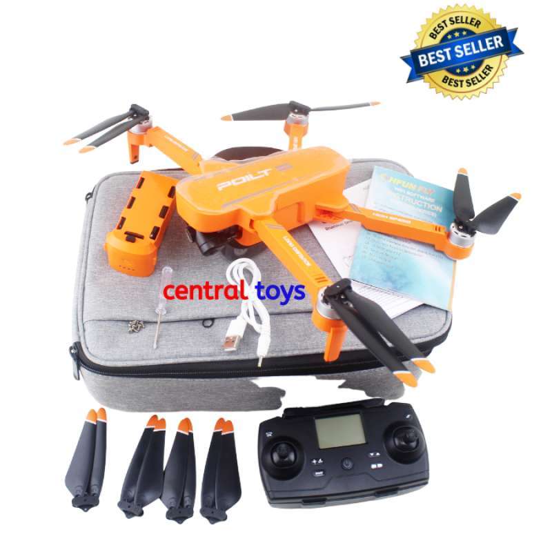 Jual JJRC X17 6K WIFI 5G gimbal 2-axis GPS brushless drone bonus tas oranye  di Seller CENTRALTOYS - Kota Jakarta Utara, DKI Jakarta | Blibli
