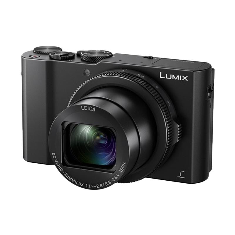 Panasonic Lumix DMC-LX10 Kamera Prosumer - Black + Free Memory 16GB Class 10 + LCD Screen Guard