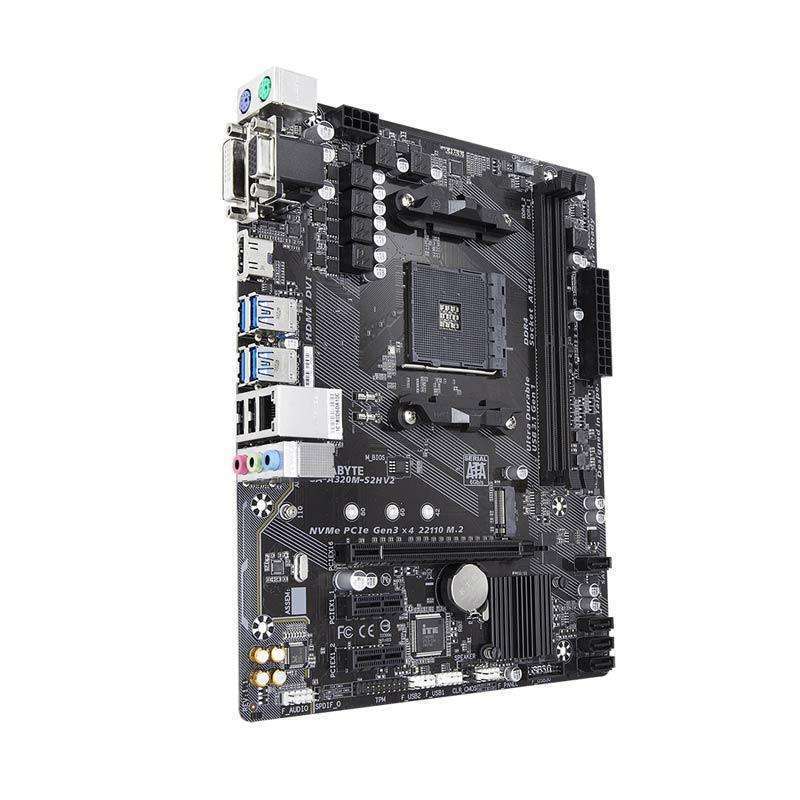 Gigabyte GA A320M-S2H V2 Socket AM4 AMD Promontory B350 DDR4