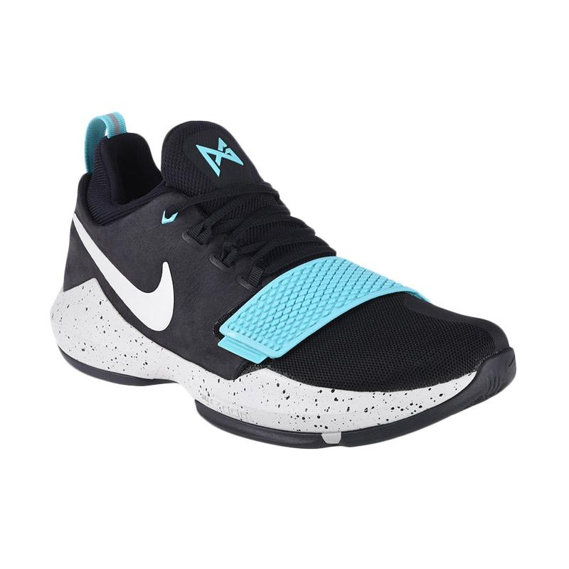 Jual Nike Men Basketball Paul George Sepatu Olahraga Pria Black