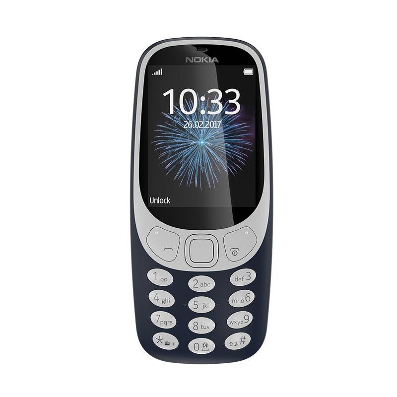 Nokia 3310 New Edition Handphone - Blue