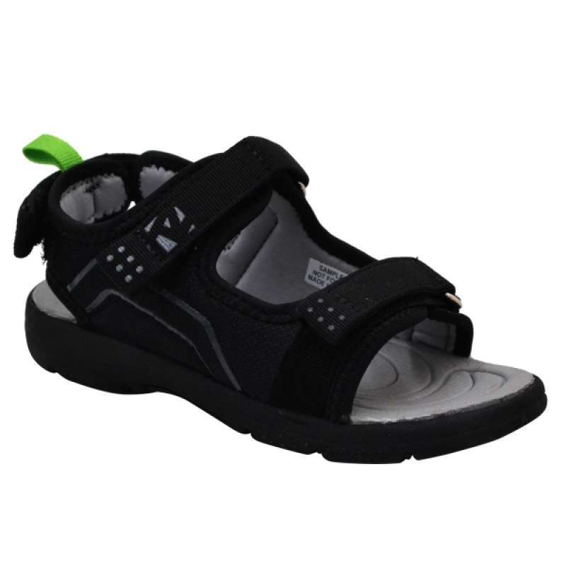 Sepatu Sendal Anak Laki-Laki, Cayman Ch Black/Black Toezone