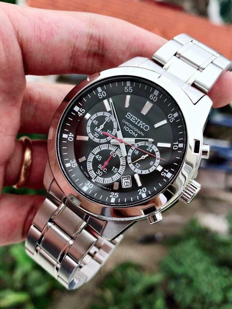 Seiko Chronograph SKS 605P1 Original Garansi Resmi Jam Tangan Pria