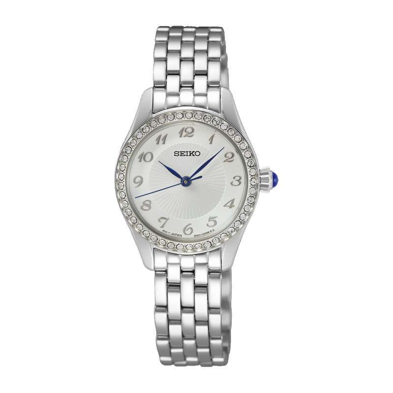 Seiko Discover More SUR 385P1 Swarovski Original Jam Tangan Wanita
